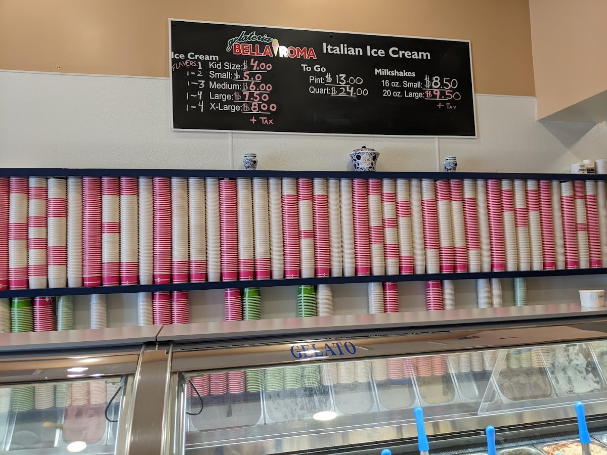 Gelateria Bella Roma Photo Menu 6