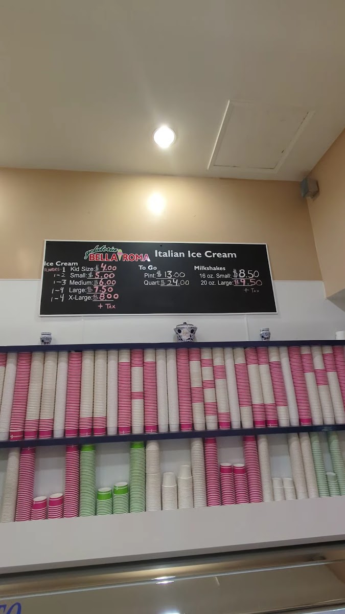 Gelateria Bella Roma Photo Menu 9