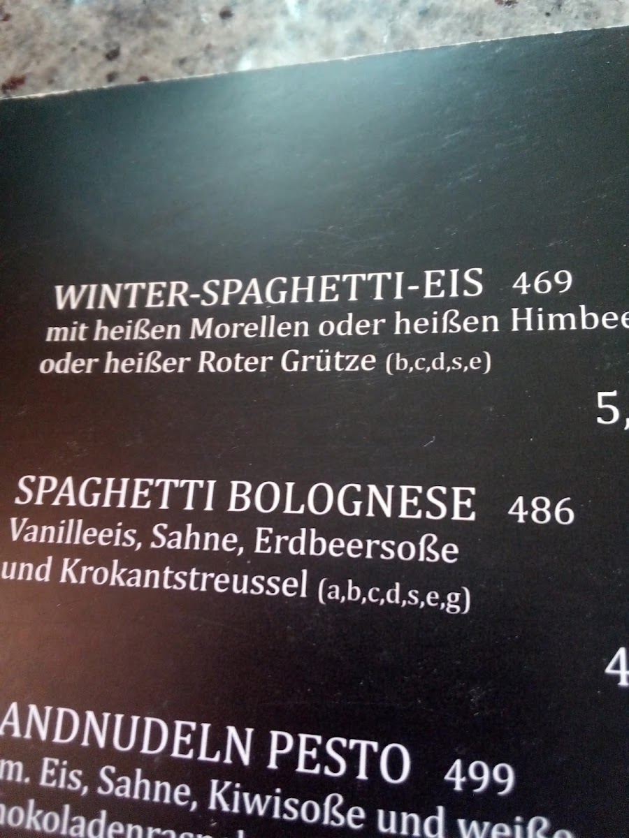 Eiscafe La Gondola Photo Menu 3