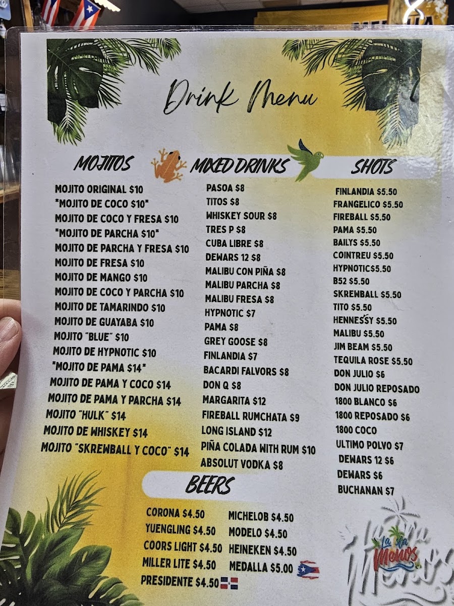 La Isla Menos Restaurant Photo Menu 1