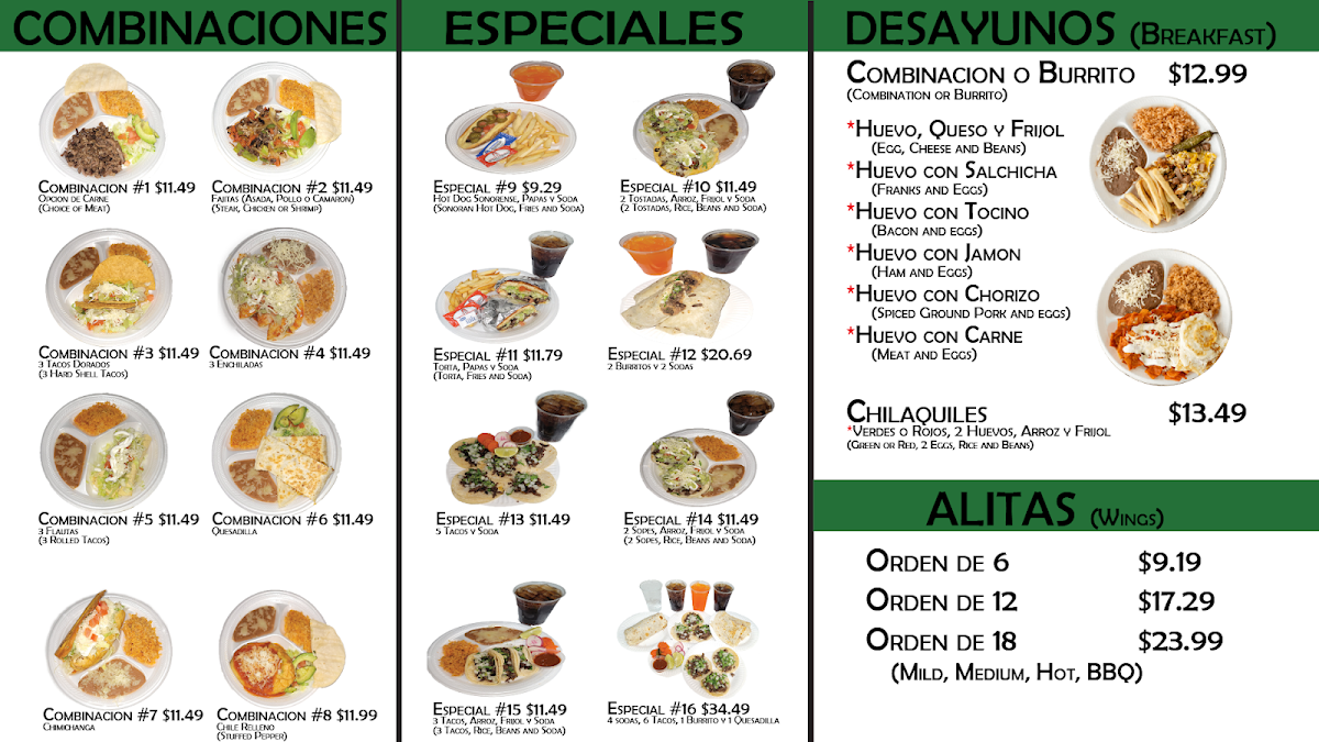 Taco Mich Photo Menu 3