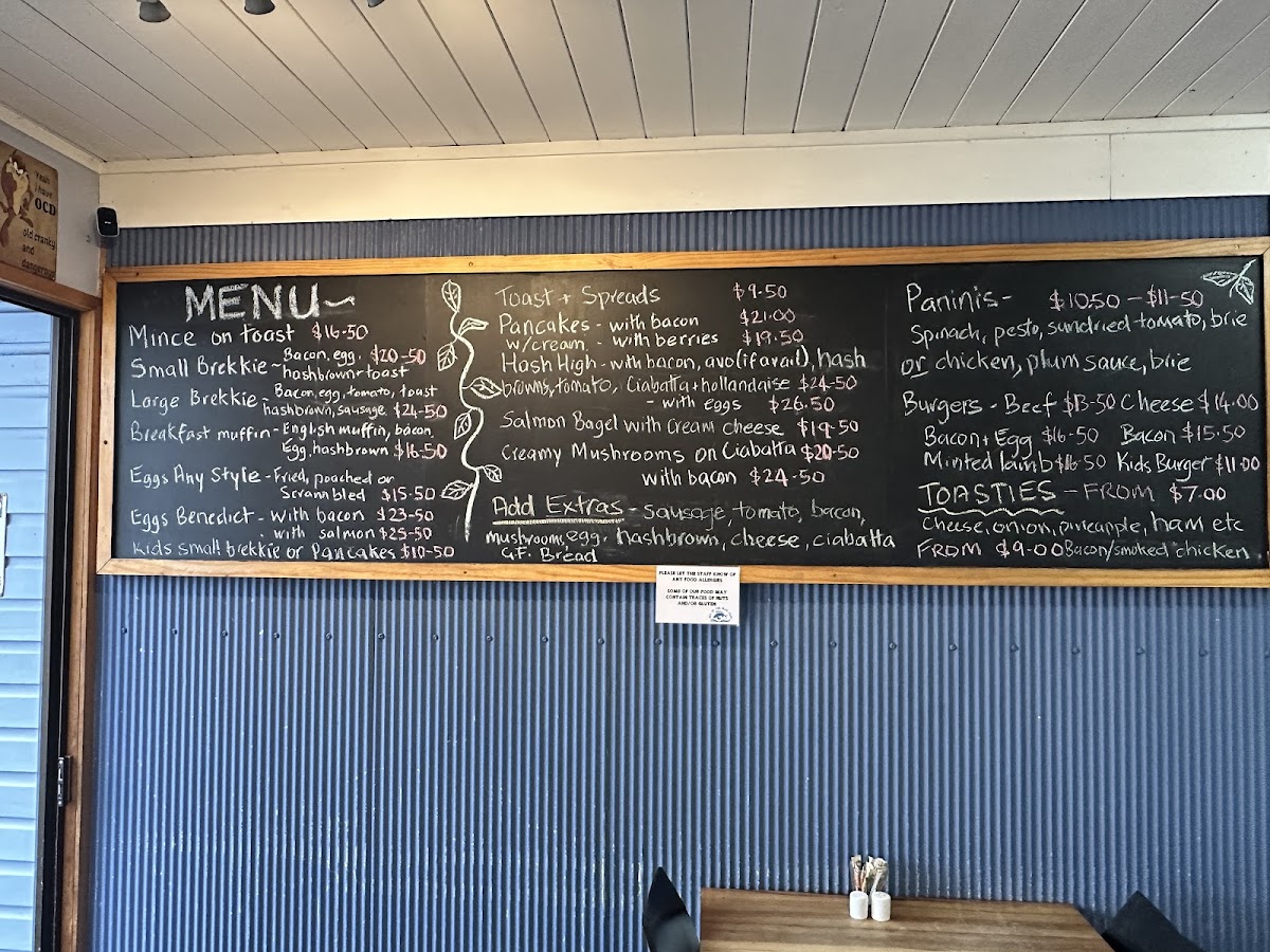 Out Of The Blue Cafe Photo Menu 1