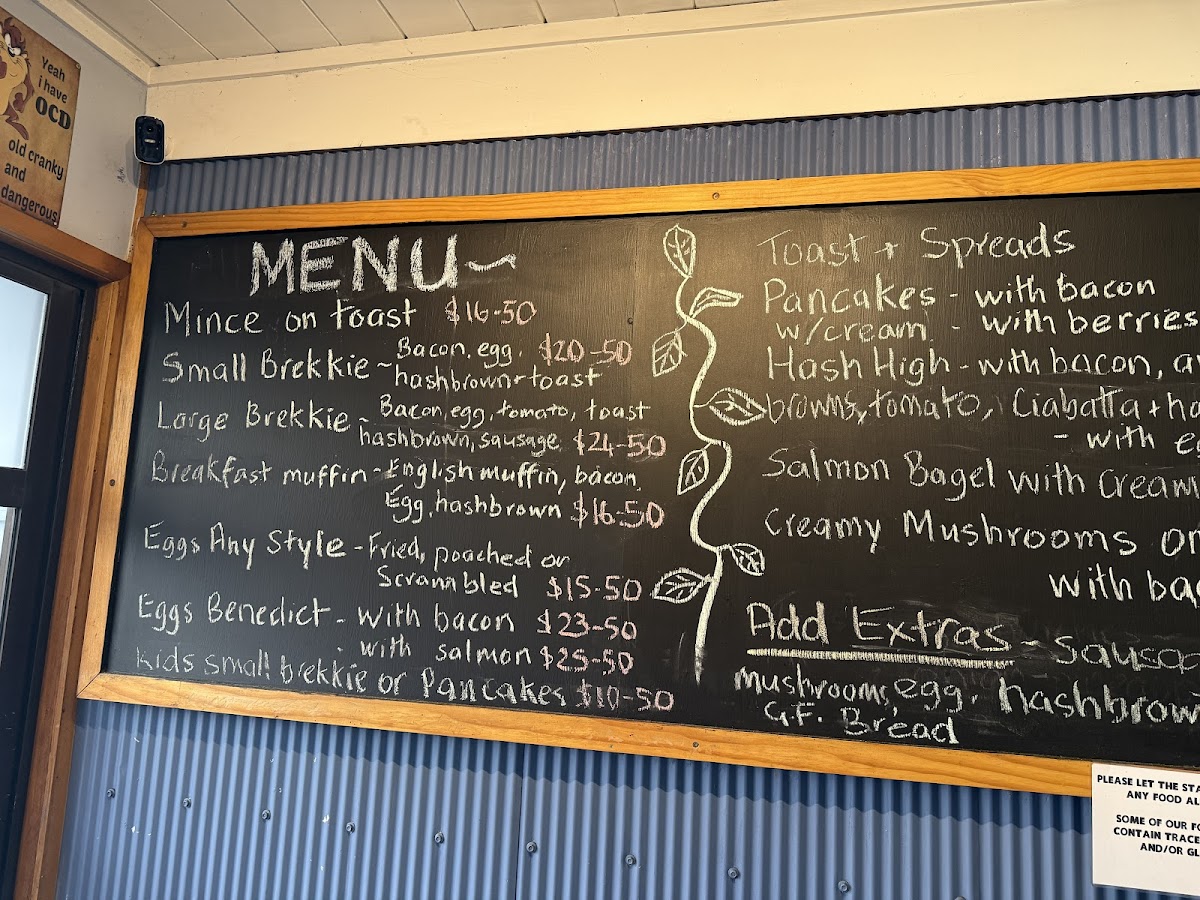 Out Of The Blue Cafe Photo Menu 2