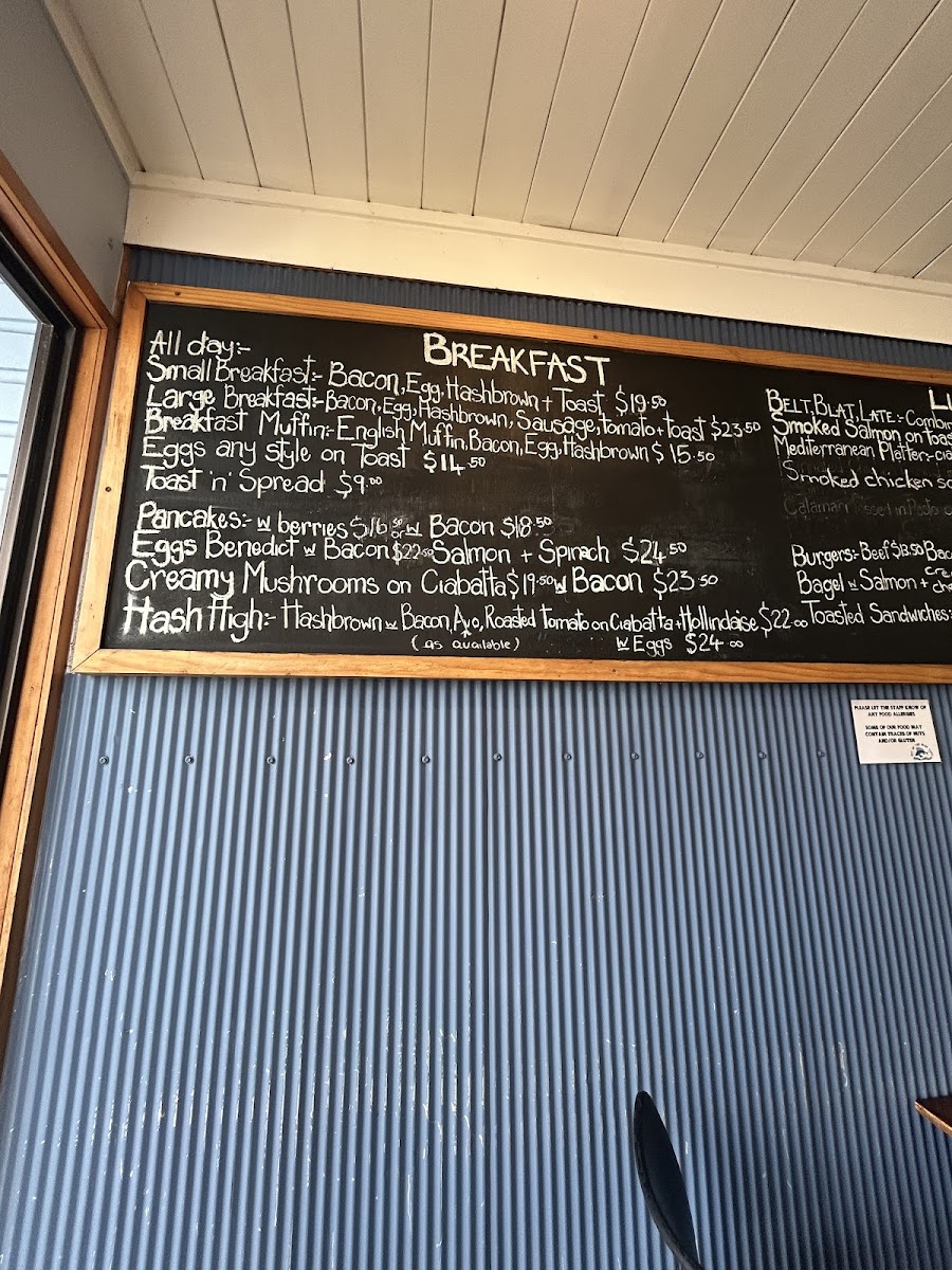 Out Of The Blue Cafe Photo Menu 4