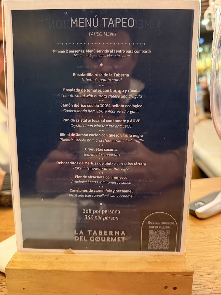 La Taberna del Gourmet Photo Menu 10