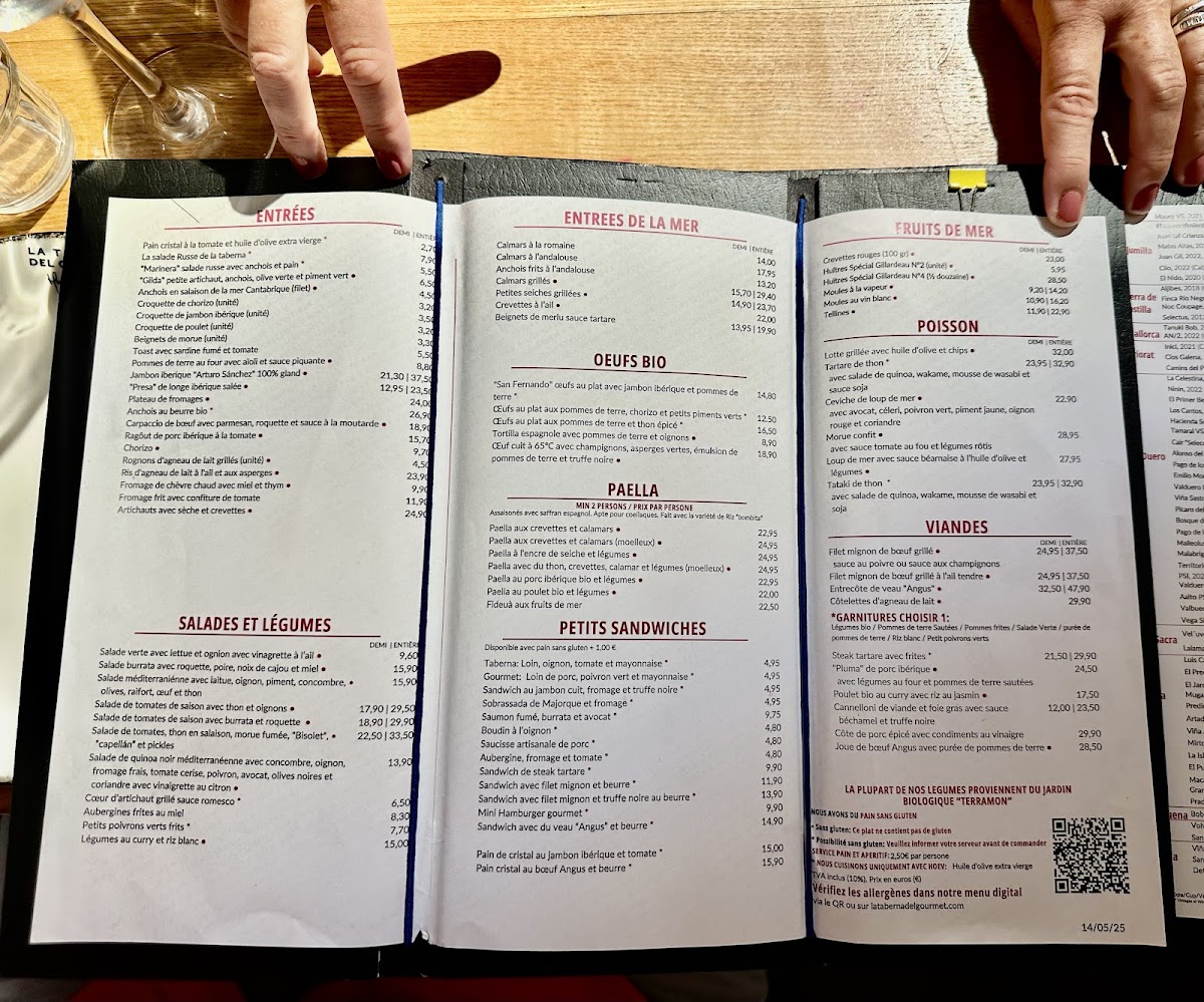La Taberna del Gourmet Photo Menu 3