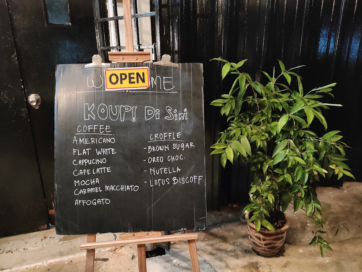 KOUP! Coffee Photo Menu 4