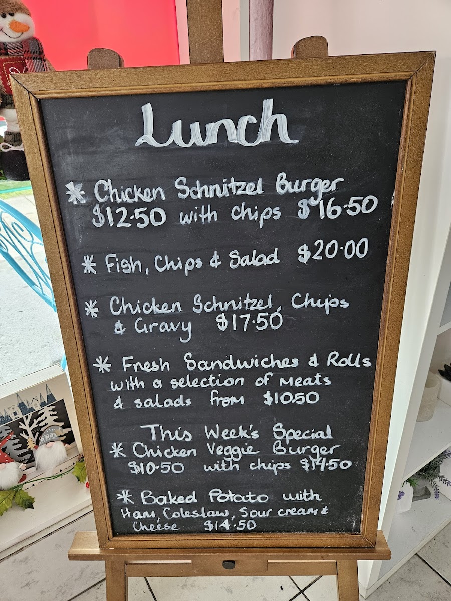 Truly Free Bakehouse Photo Menu 5