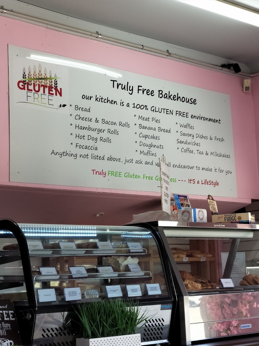 Truly Free Bakehouse Photo Menu 9