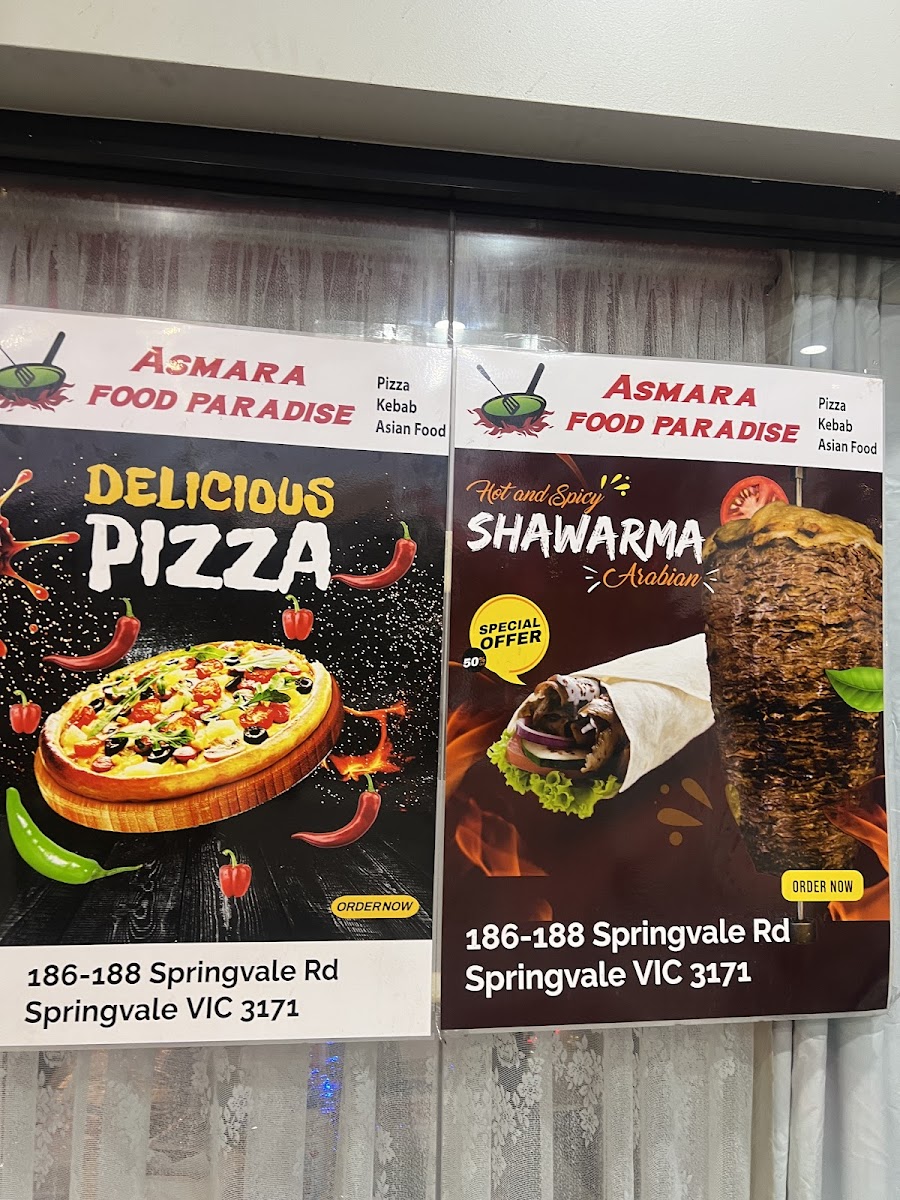 Asmara Food Paradise Photo Menu 10