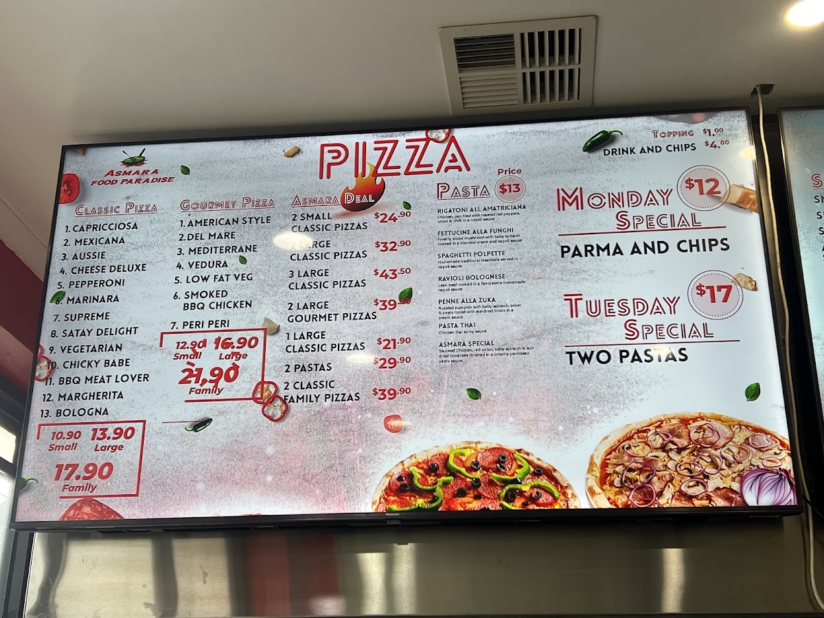 Asmara Food Paradise Photo Menu 4