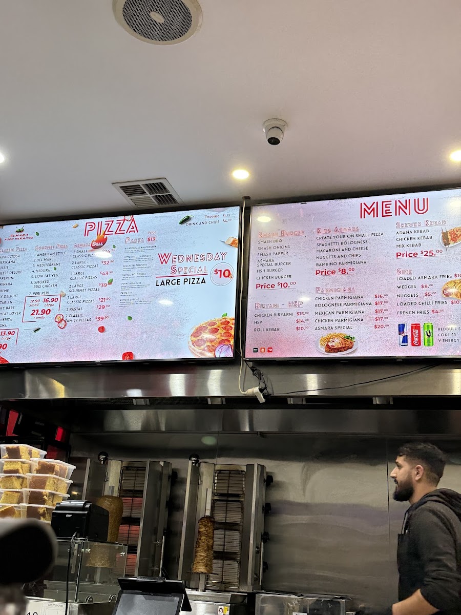 Asmara Food Paradise Photo Menu 6