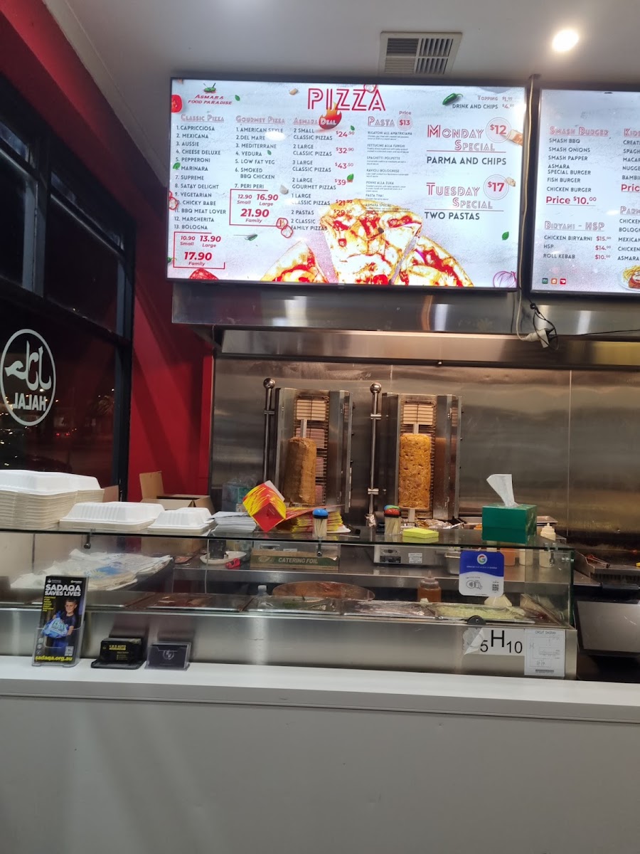 Asmara Food Paradise Photo Menu 9