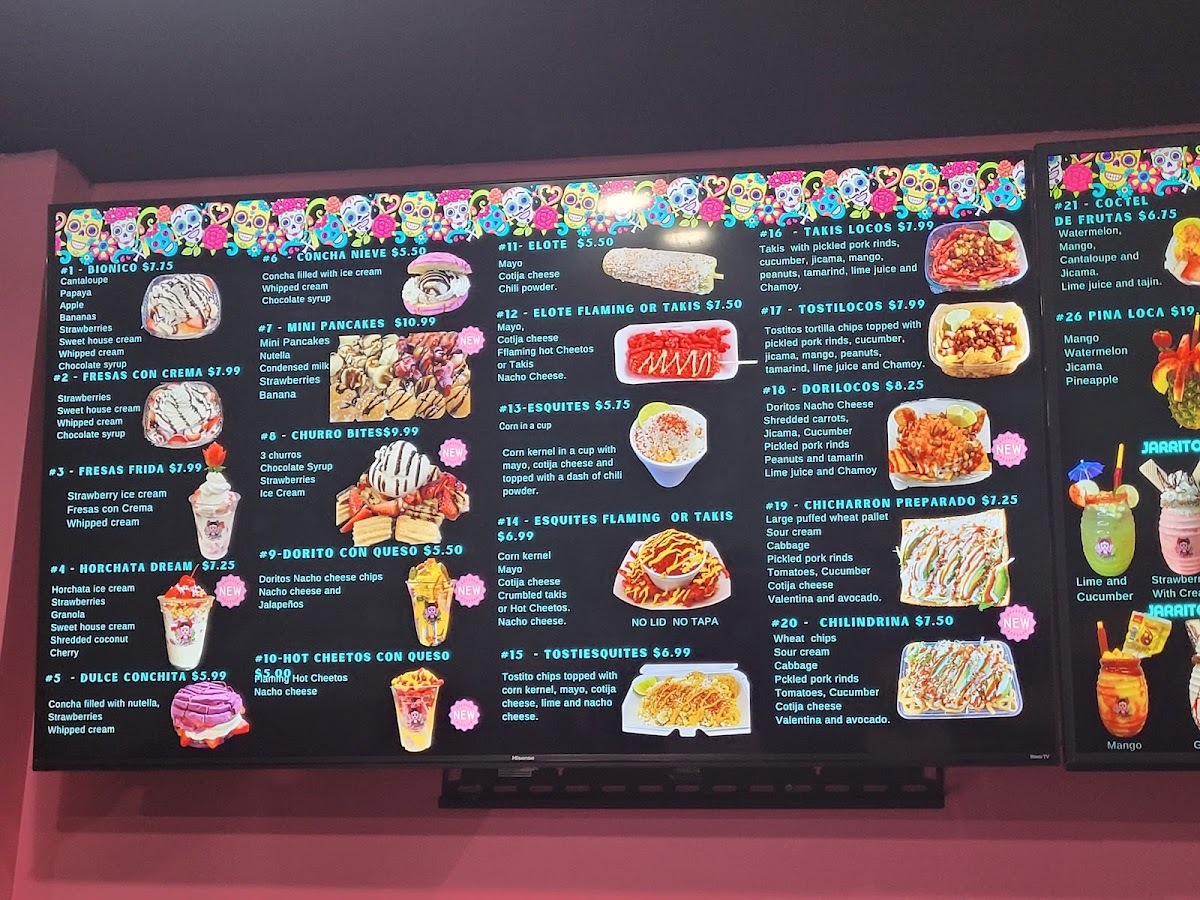 Las Fridas Photo Menu 4
