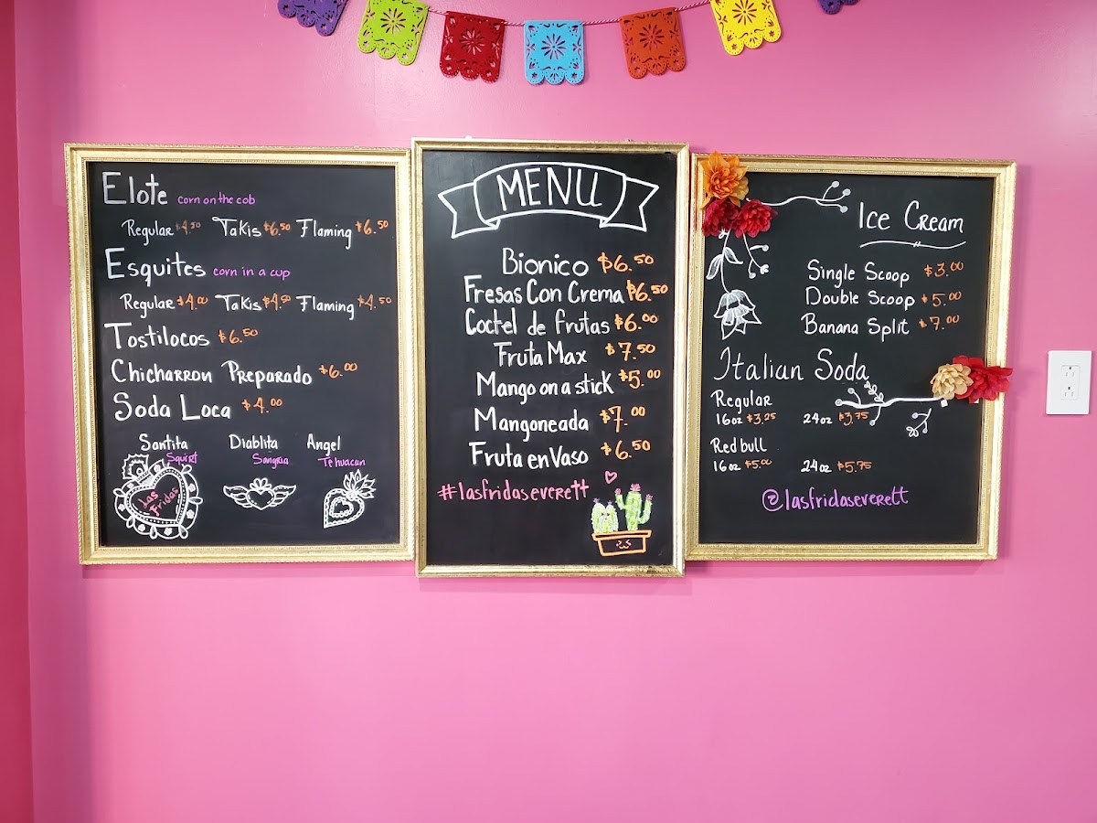 Las Fridas Photo Menu 5