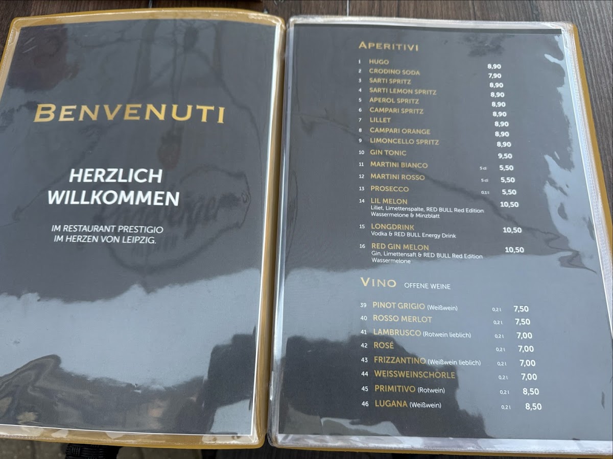 Ristorante Prestigio Photo Menu 4