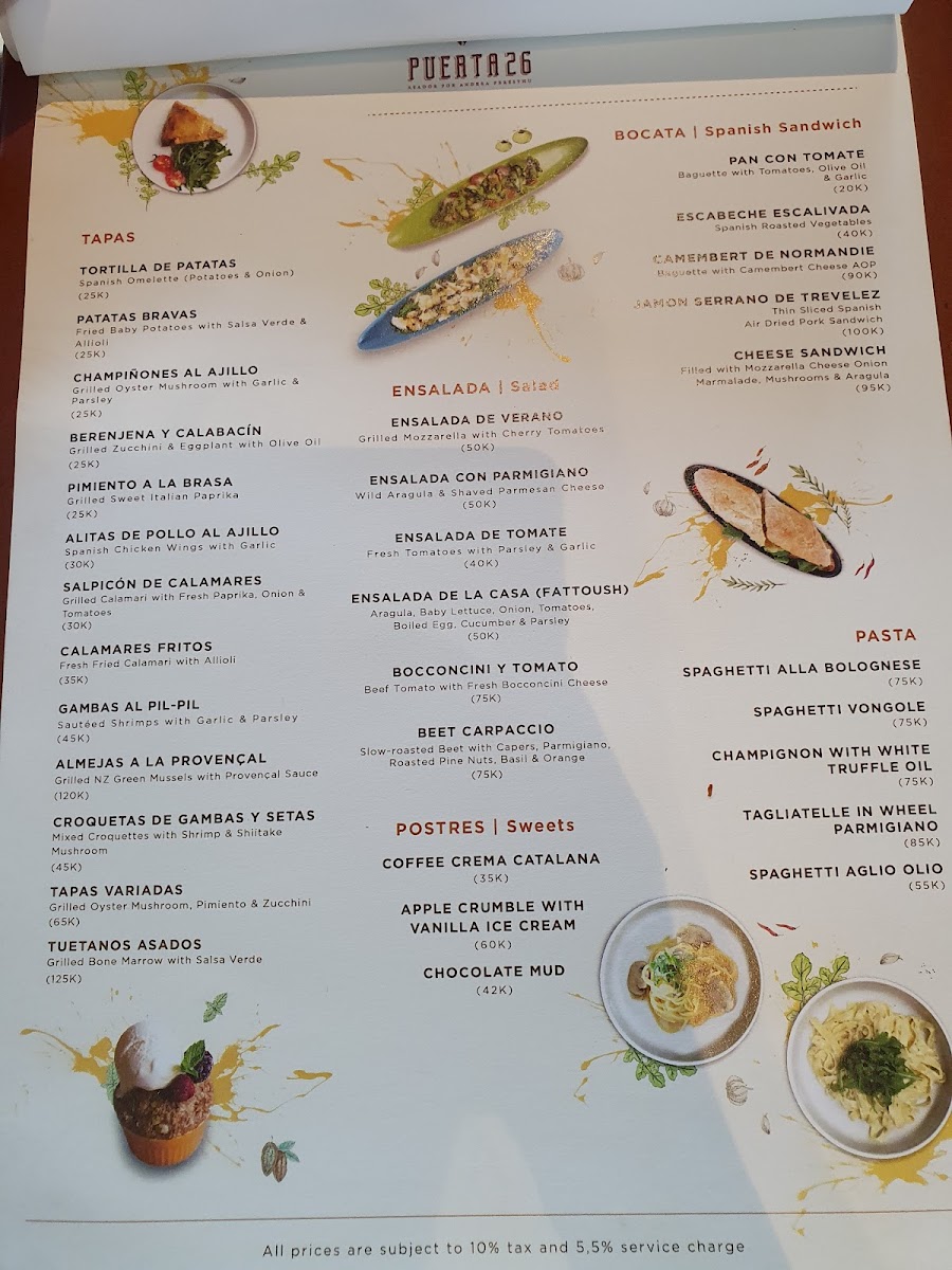 Puerta Steakhouse by Javanegra Photo Menu 10