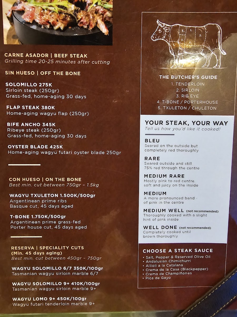 Puerta Steakhouse by Javanegra Photo Menu 9