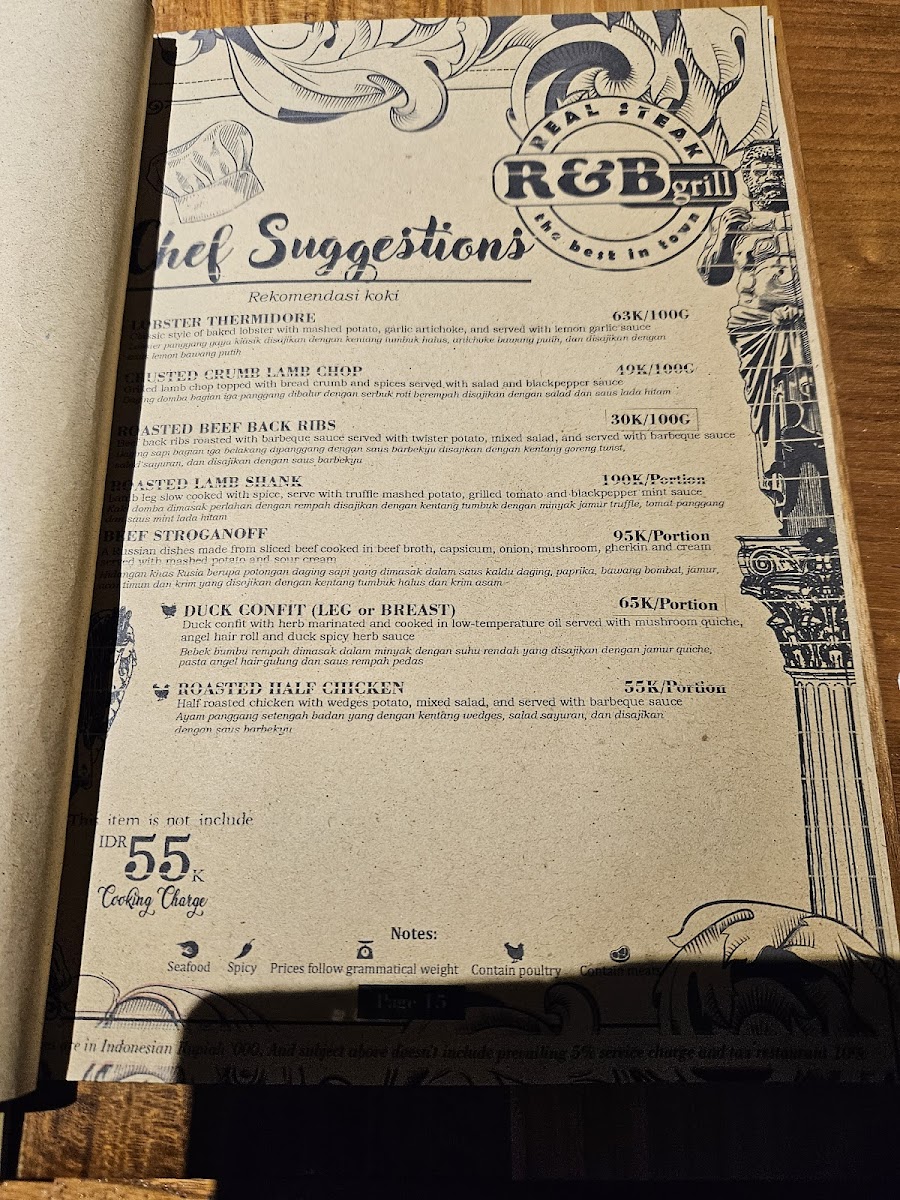 Meatshop and R&B Grill Balikpapan Photo Menu 10