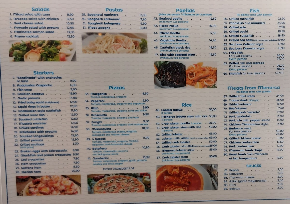 La Pascana Photo Menu 2