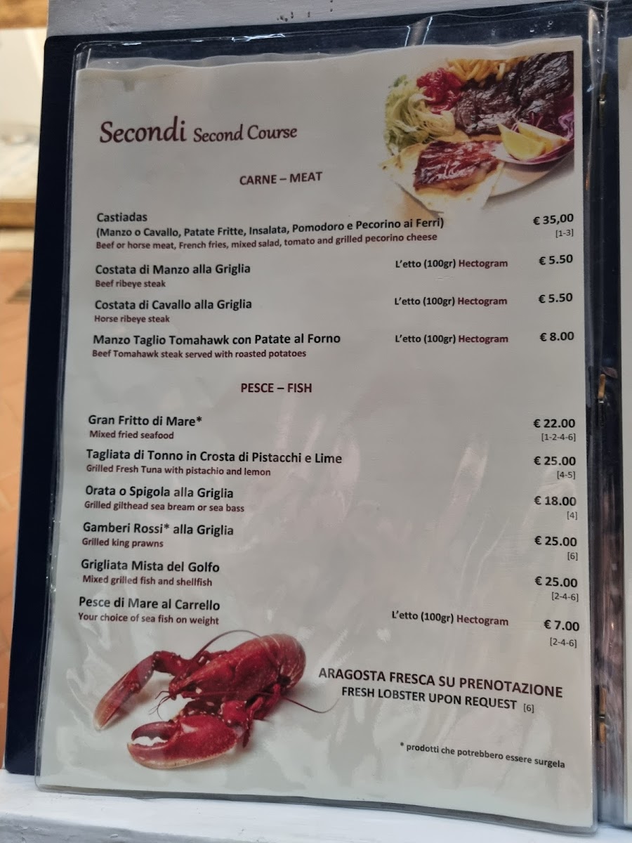 DELIA RISTORANTE PIZZERIA VILLASIMIUS Photo Menu 7