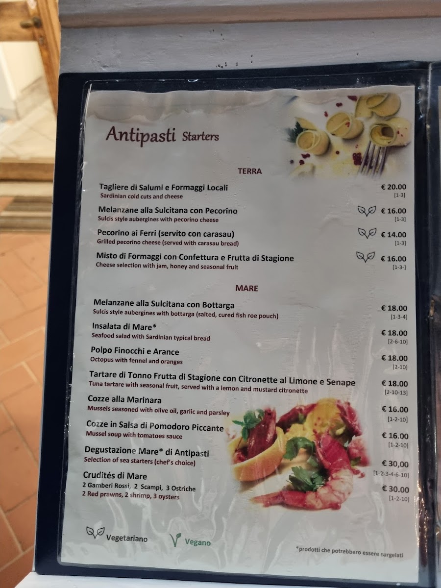 DELIA RISTORANTE PIZZERIA VILLASIMIUS Photo Menu 8