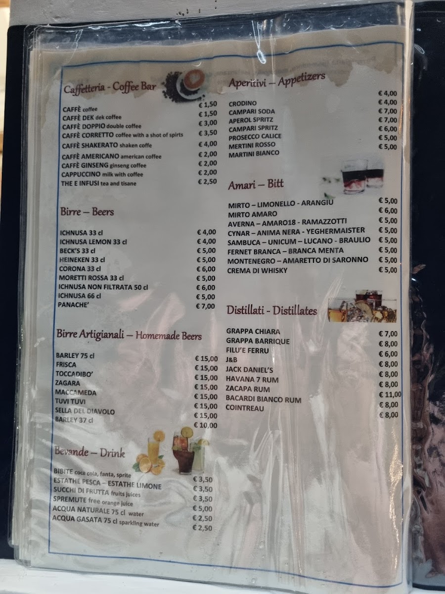 DELIA RISTORANTE PIZZERIA VILLASIMIUS Photo Menu 9