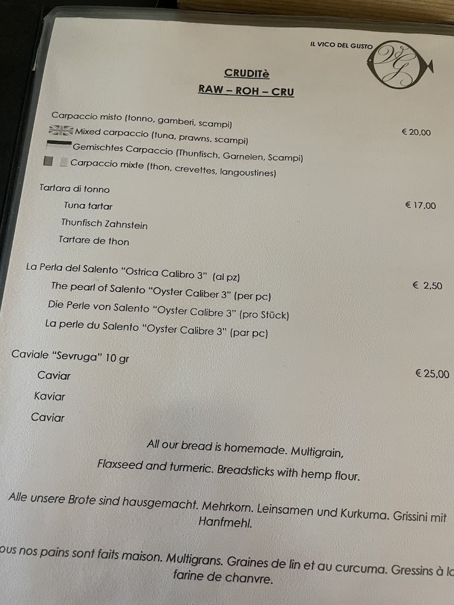 Il Vico Del Gusto • Ristorante Photo Menu 2