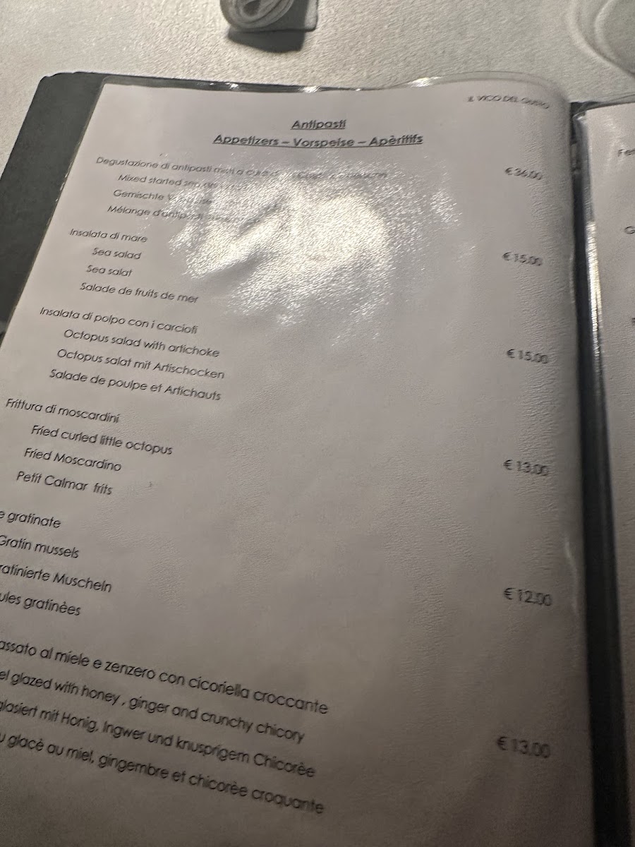 Il Vico Del Gusto • Ristorante Photo Menu 4