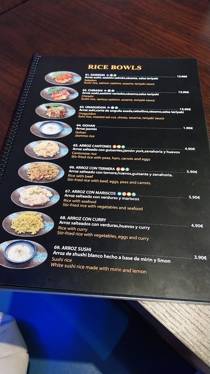 HIKARI SUSHI RESTAURANT Photo Menu 2