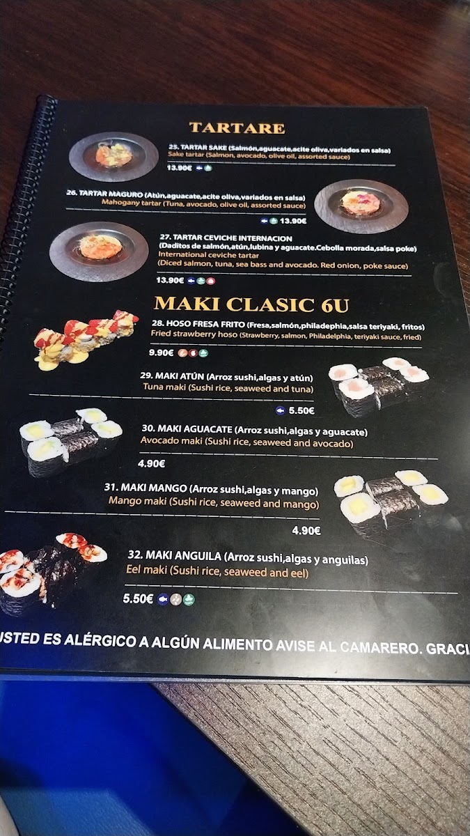 HIKARI SUSHI RESTAURANT Photo Menu 9