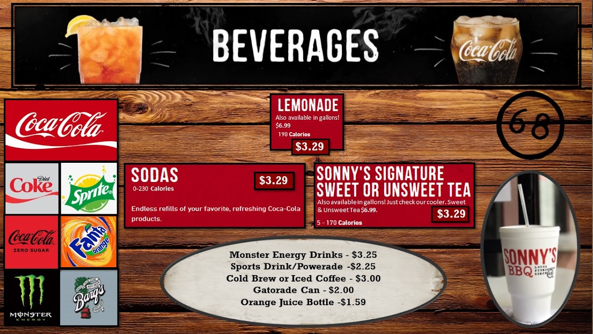 Sonny's BBQ KSC MFF Building Photo Menu 3