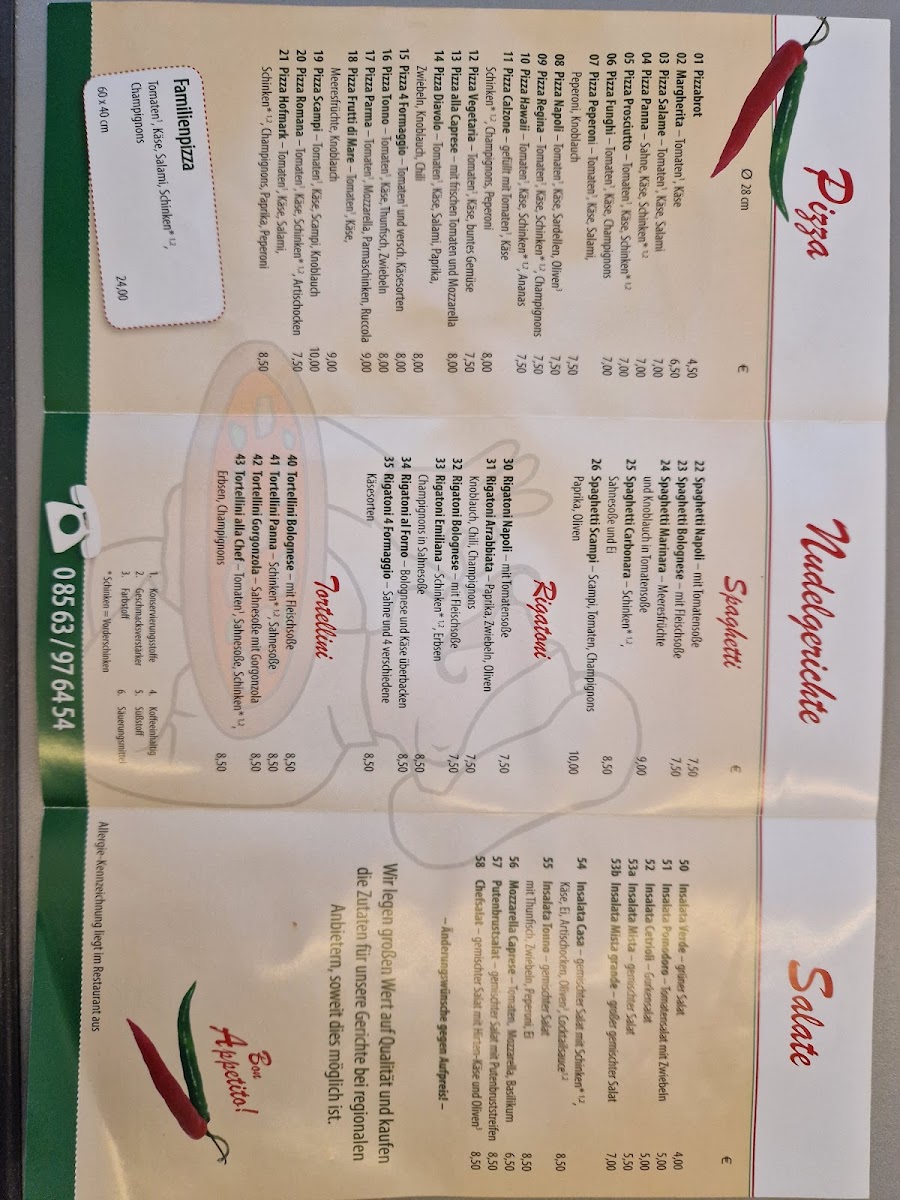 Hofmark Pizza Abholservice Photo Menu 7