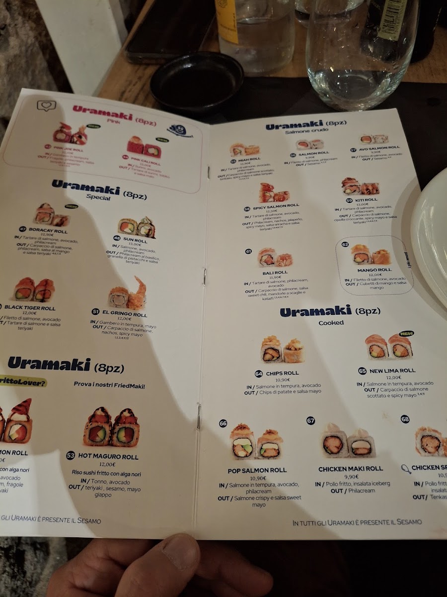 Banzai Salerno Photo Menu 7