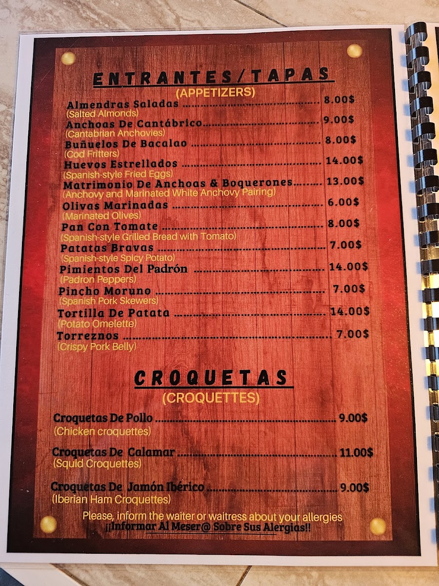 Olee restaurant Photo Menu 1