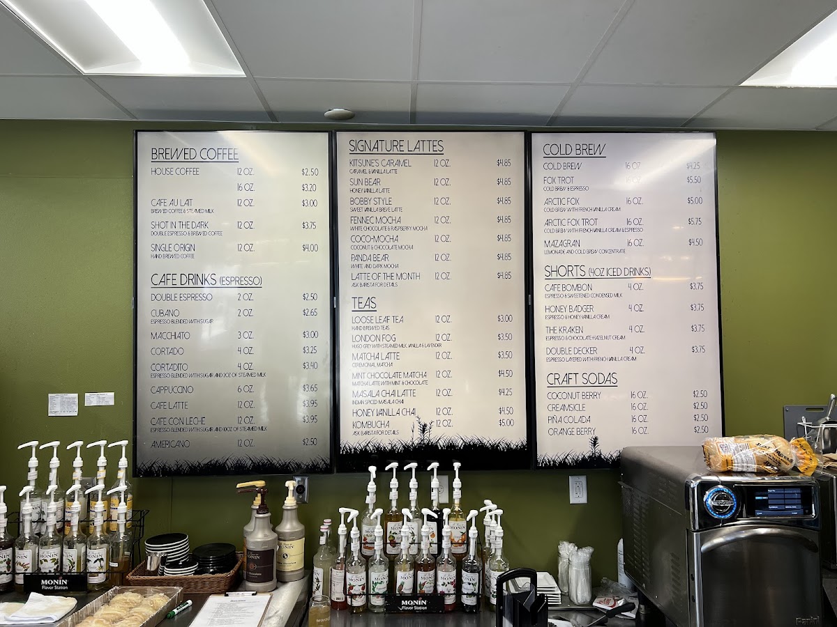 Paper Fox Coffee Photo Menu 8