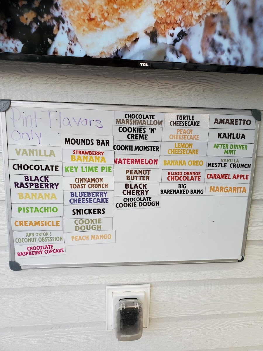 Hibbard's Custard Photo Menu 4
