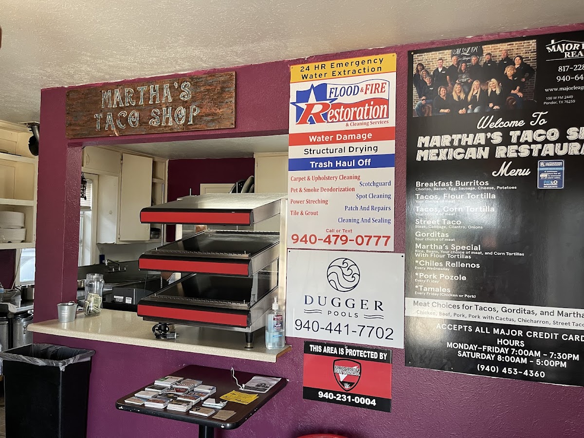Martha's Taco Shop Mexican Restaurant Photo Menu 9