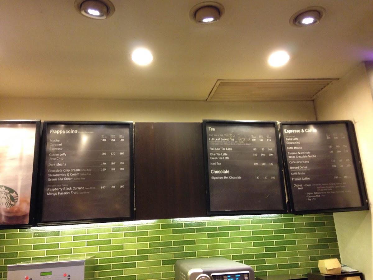 Starbucks Shangri−La Plaza Level 1 Photo Menu 10