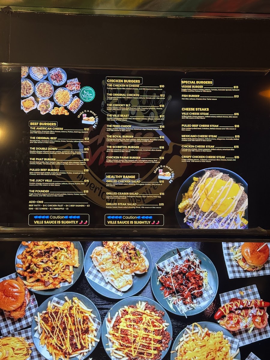Cheeseville Photo Menu 1