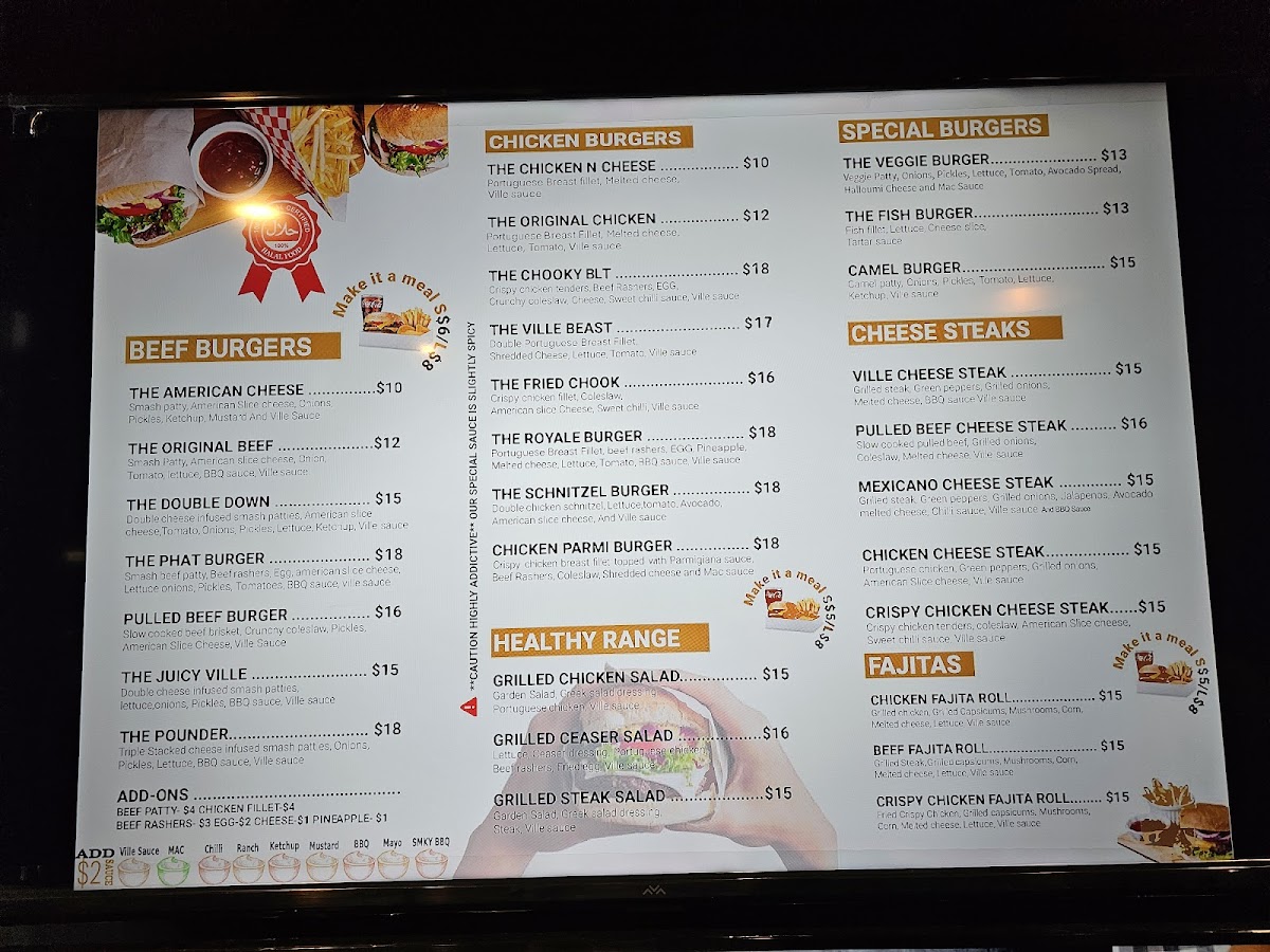 Cheeseville Photo Menu 5