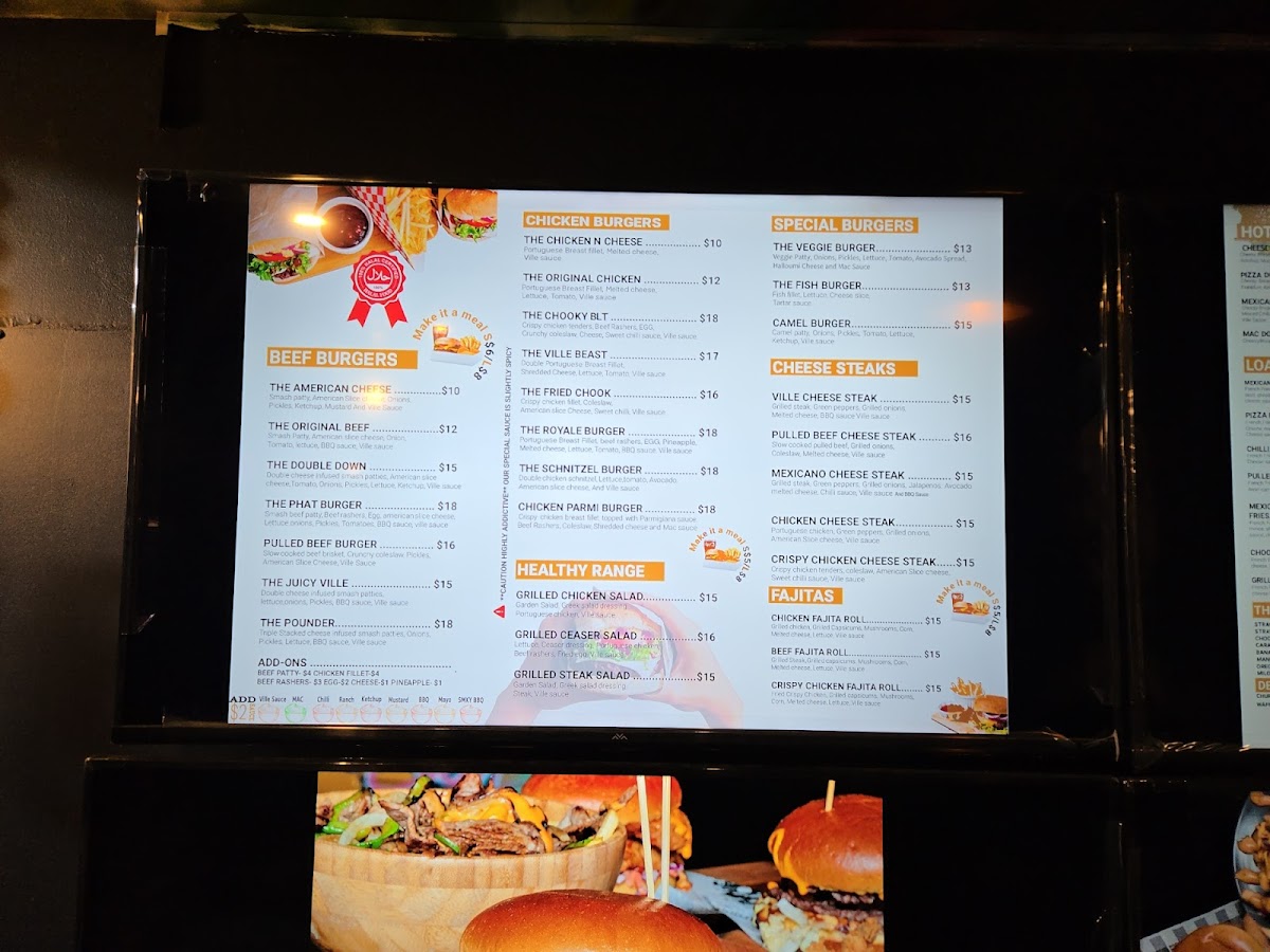 Cheeseville Photo Menu 7