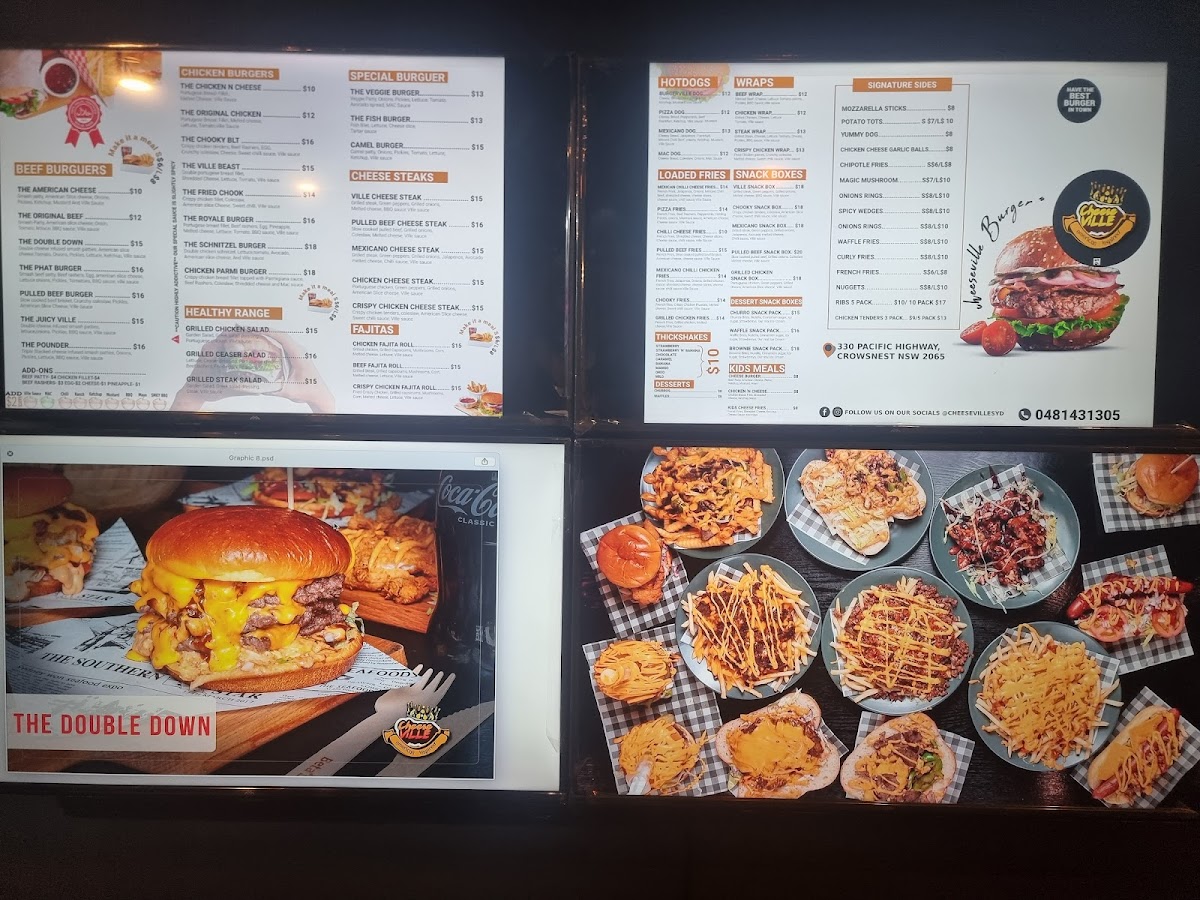 Cheeseville Photo Menu 9