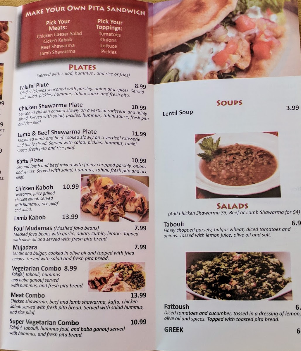 Sams Falafel & Shawarma Photo Menu 5