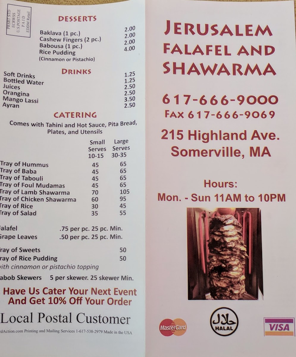 Sams Falafel & Shawarma Photo Menu 6