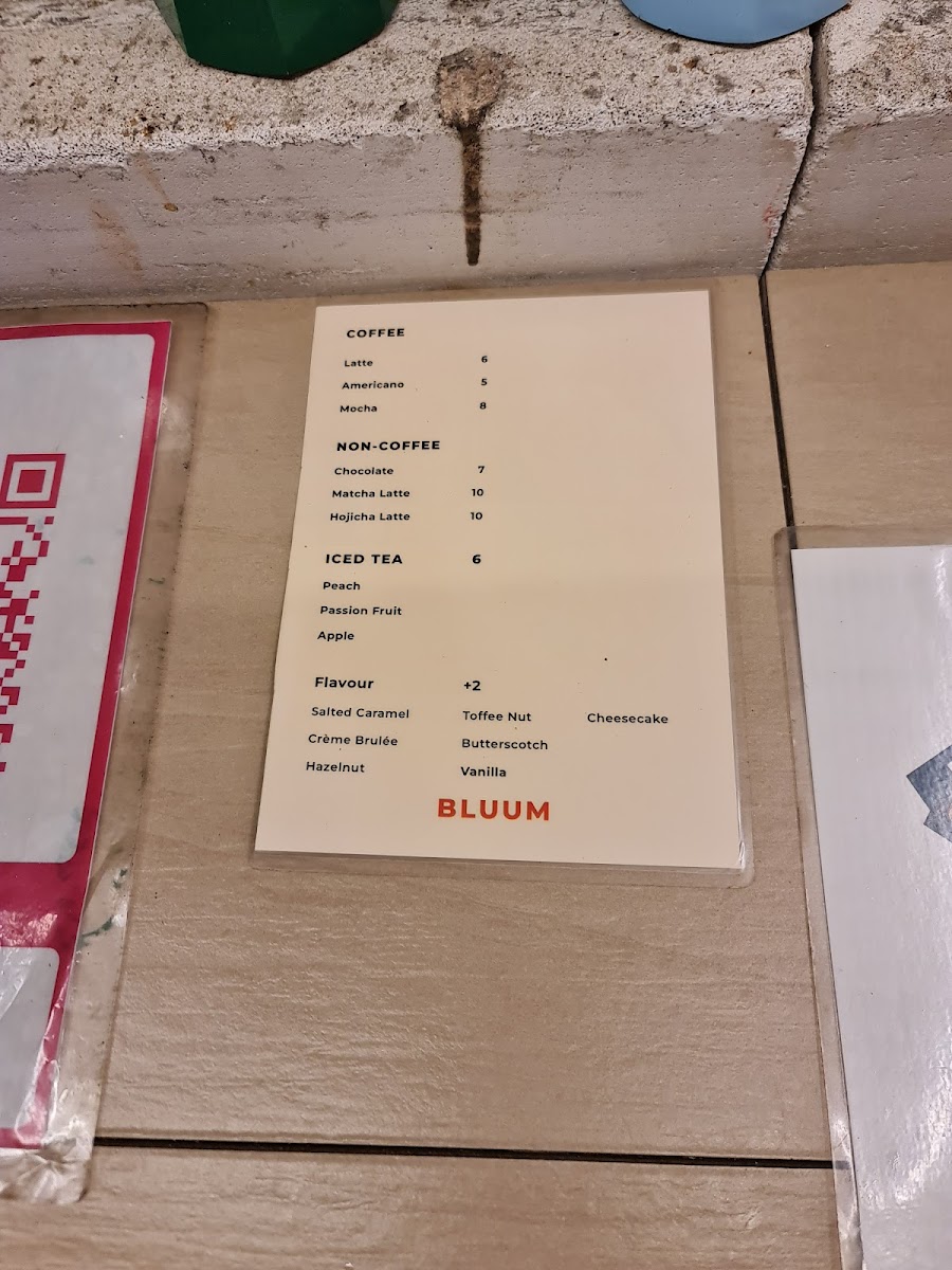 Bluum Mobile Cafe Kosas Photo Menu 3