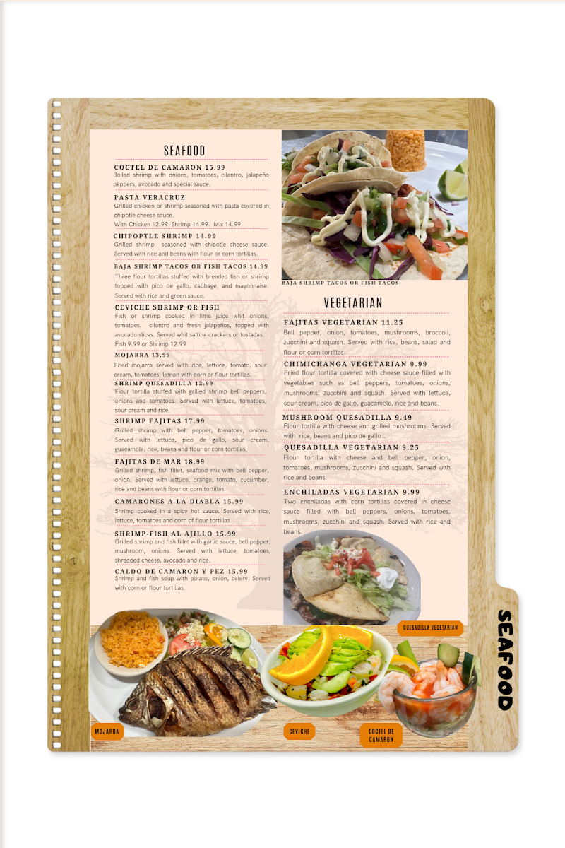 El Tejocote Mexican Restaurant Bar & Grill Photo Menu 6