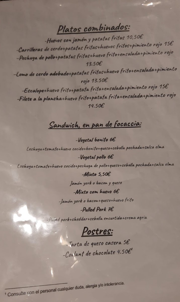 Elma Taberna Jatetxea Photo Menu 1
