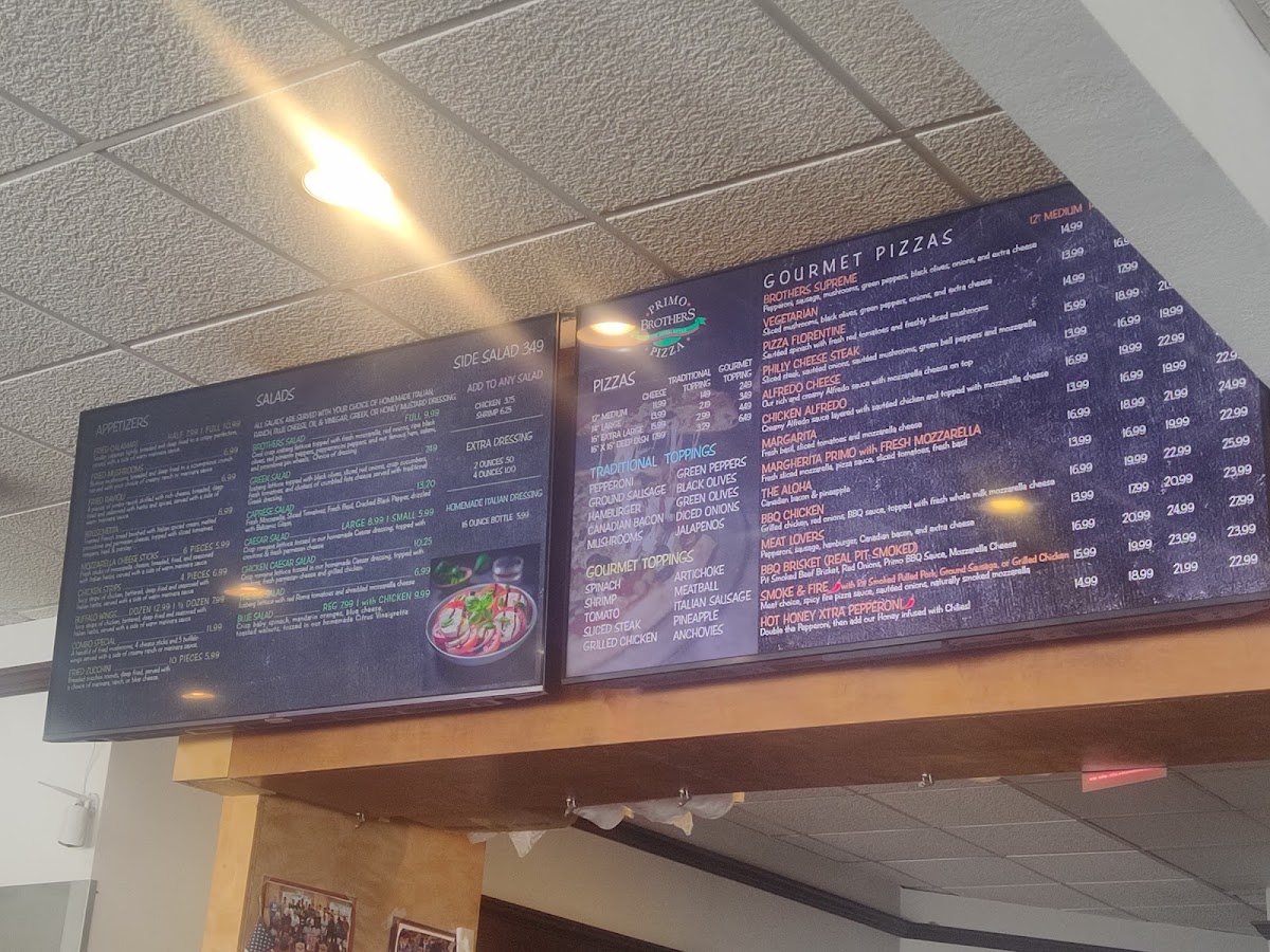 Primo Brothers Pizza Photo Menu 7