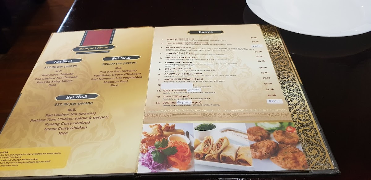 Betong Thai Restaurant Photo Menu 5
